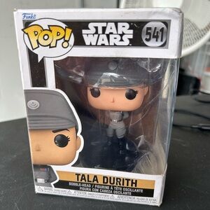 Funko Pop! Star Wars Tala Durith Figure - Black and Gray